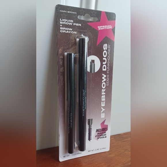 Eddie Funkhouser Eyebrow Duos Liquid Brow Pen And Brow Crayon - Picture 4 of 5